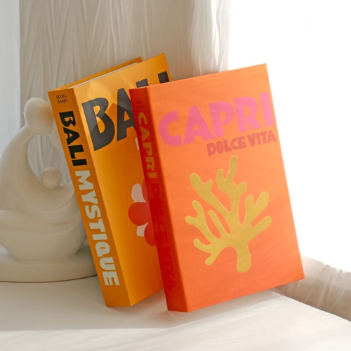 Livres Homestory™ Décoratifs gardiens de vos souvenirs ✨